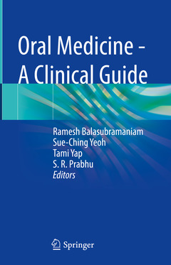 Couverture de l’ouvrage Oral Medicine - A Clinical Guide