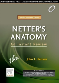 Couverture de l’ouvrage Netter's Anatomy: An Instant Review - Second South Asia Edition