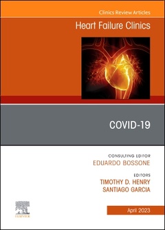 Couverture de l’ouvrage Covid-19, An Issue of Heart Failure Clinics