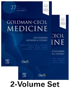 Couverture de l’ouvrage Goldman-Cecil Medicine, 2-Volume Set