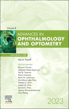 Couverture de l’ouvrage Advances in Ophthalmology and Optometry, 2023