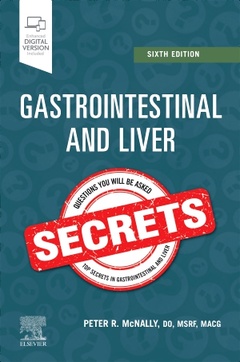 Couverture de l’ouvrage Gastrointestinal and Liver Secrets