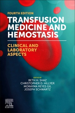 Couverture de l’ouvrage Transfusion Medicine and Hemostasis