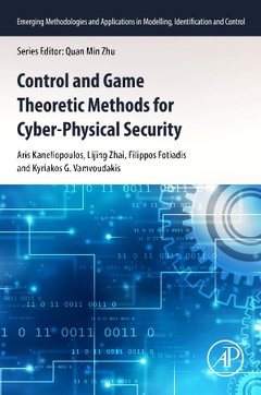 Couverture de l’ouvrage Control and Game Theoretic Methods for Cyber-Physical Security