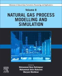 Couverture de l’ouvrage Advances in Natural Gas: Formation, Processing, and Applications. Volume 8: Natural Gas Process Modelling and Simulation