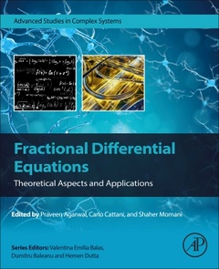 Couverture de l’ouvrage Fractional Differential Equations