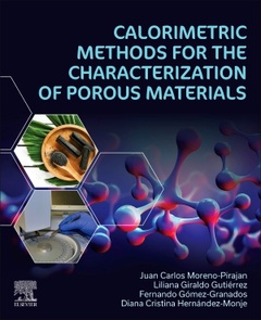 Couverture de l’ouvrage Calorimetric Methods for the Characterization of Porous Materials