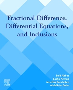 Couverture de l’ouvrage Fractional Difference, Differential Equations, and Inclusions