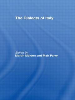 Couverture de l’ouvrage The Dialects of Italy