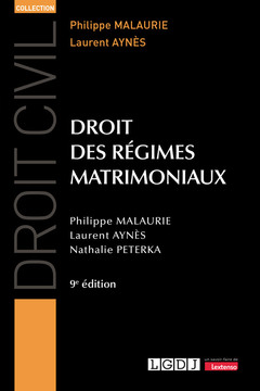 Cover of the book Droit des régimes matrimoniaux