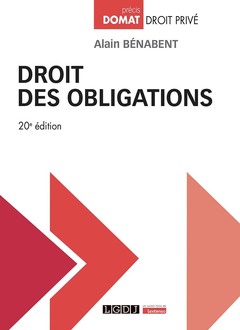 Cover of the book Droit des obligations