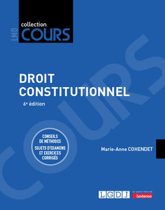 Cover of the book Droit constitutionnel