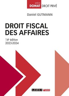 Couverture de l’ouvrage Droit fiscal des affaires