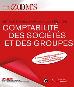 Couverture de l’ouvrage Comptabilité des sociétés et des groupes