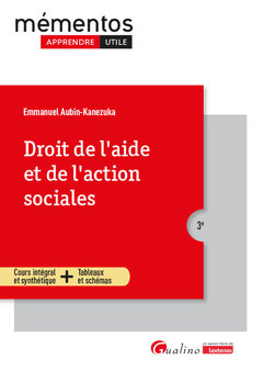 Cover of the book Droit de l'aide et de l'action sociales