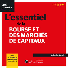 Cover of the book L'essentiel de la bourse et des marchés de capitaux