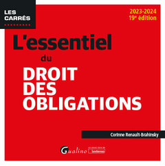 Cover of the book L'essentiel du droit des obligations