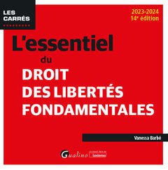 Cover of the book L'essentiel du droit des libertés fondamentales
