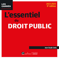 Cover of the book L'essentiel du droit public