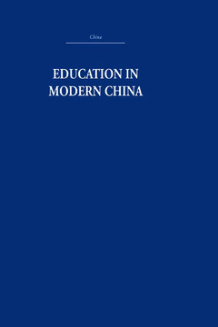 Couverture de l’ouvrage Education in Modern China