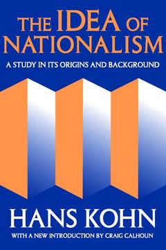 Couverture de l’ouvrage The Idea of Nationalism