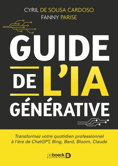 Couverture de l’ouvrage Guide de l’IA générative
