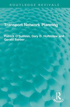 Couverture de l’ouvrage Transport Network Planning