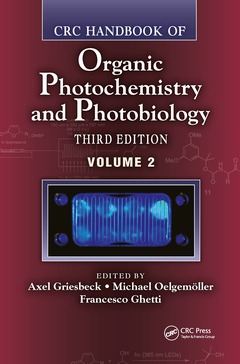 Couverture de l’ouvrage CRC Handbook of Organic Photochemistry and Photobiology, Third Edition Volume 2