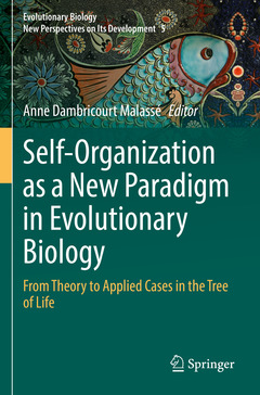 Couverture de l’ouvrage Self-Organization as a New Paradigm in Evolutionary Biology