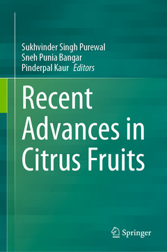 Couverture de l’ouvrage Recent Advances in Citrus Fruits