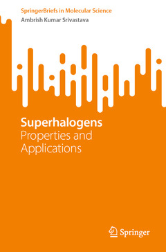Cover of the book Superhalogens