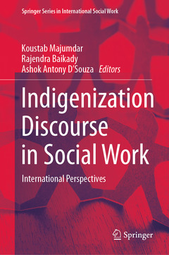 Couverture de l’ouvrage Indigenization Discourse in Social Work