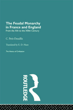 Couverture de l’ouvrage The Feudal Monarchy in France and England