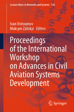 Couverture de l’ouvrage Proceedings of the International Workshop on Advances in Civil Aviation Systems Development