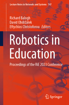 Couverture de l’ouvrage Robotics in Education