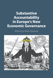 Couverture de l’ouvrage Substantive Accountability in Europe's New Economic Governance