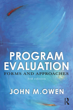 Couverture de l’ouvrage Program Evaluation