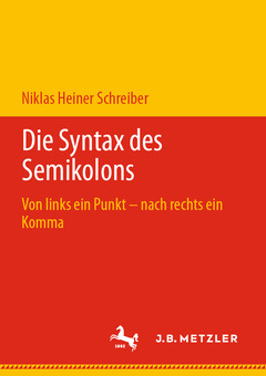 Couverture de l’ouvrage Die Syntax des Semikolons