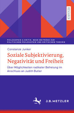 Couverture de l’ouvrage Soziale Subjektivierung, Negativität und Freiheit