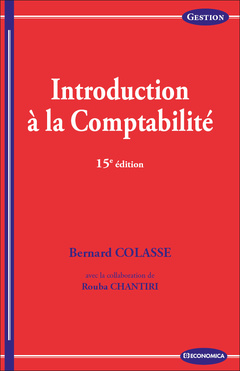 Couverture de l’ouvrage Introduction à la comptabilité, 15e éd.