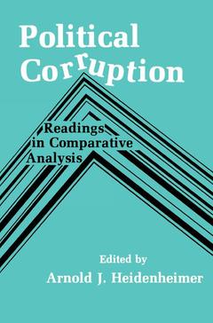 Couverture de l’ouvrage Political Corruption