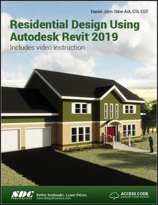 Couverture de l’ouvrage Residential Design Using Autodesk Revit 2019