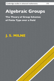 Couverture de l’ouvrage Algebraic Groups