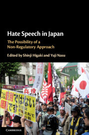 Couverture de l’ouvrage Hate Speech in Japan