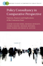 Couverture de l’ouvrage Policy Consultancy in Comparative Perspective