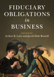 Couverture de l’ouvrage Fiduciary Obligations in Business