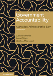 Couverture de l’ouvrage Government Accountability