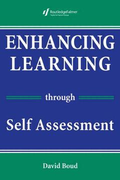 Couverture de l’ouvrage Enhancing Learning Through Self-assessment