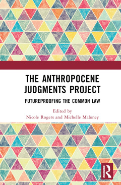 Couverture de l’ouvrage The Anthropocene Judgments Project