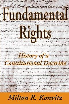 Couverture de l’ouvrage Fundamental Rights